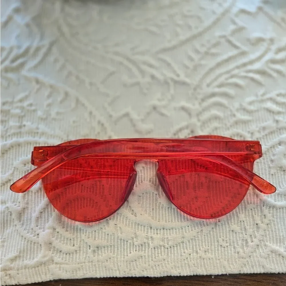 Red Lens Tactical Glasses From The Movie 